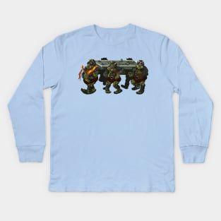 CARBONITE DANCE Kids Long Sleeve T-Shirt